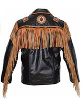 Cowboy Fringe & Leather Jacket
